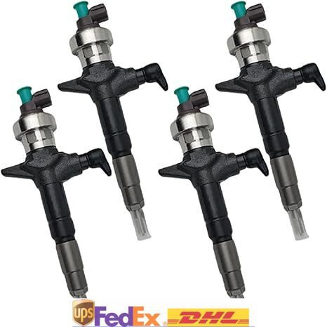 4X Fuel Injector 095000-9960 8-97435029-0 Fits for Isuzu Diesel Engine 4JJ1
