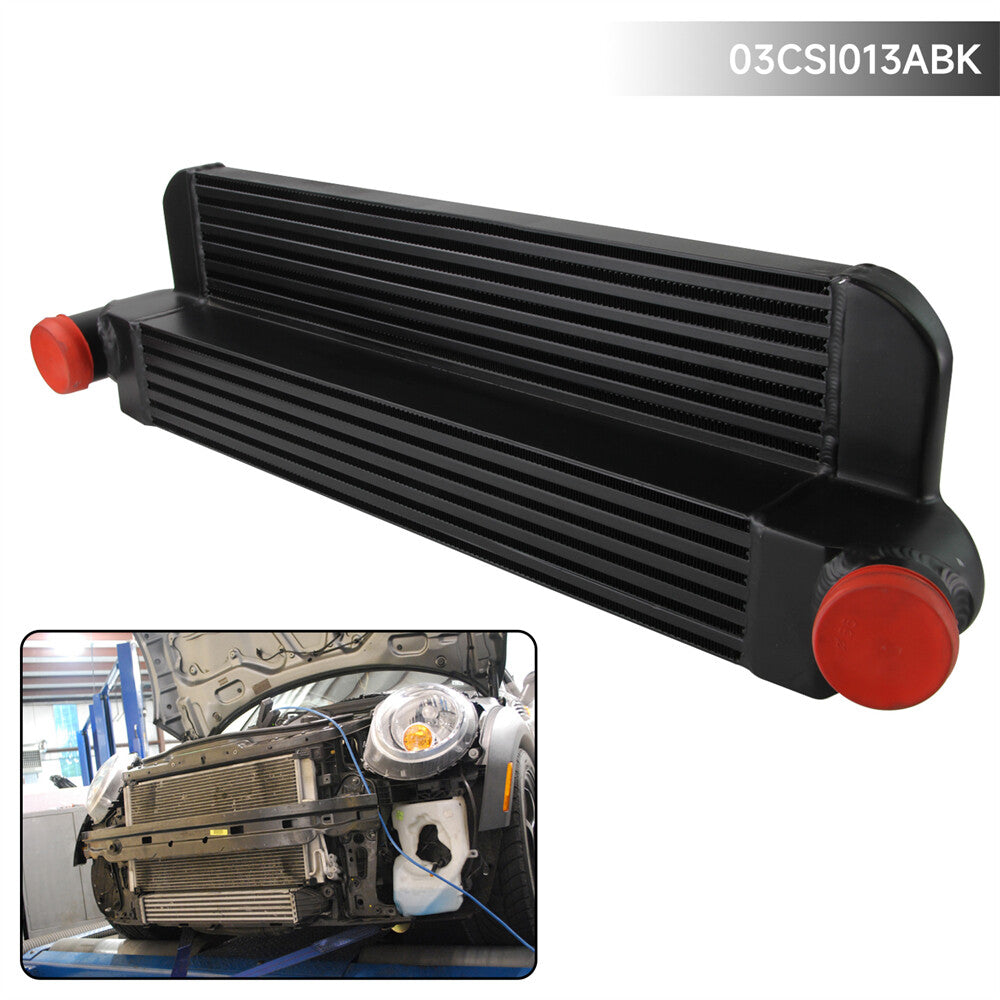 Front Mount Intercooler for BMW for Mini Cooper S R56 R57 1.6L Turbo 2007-2012 Black