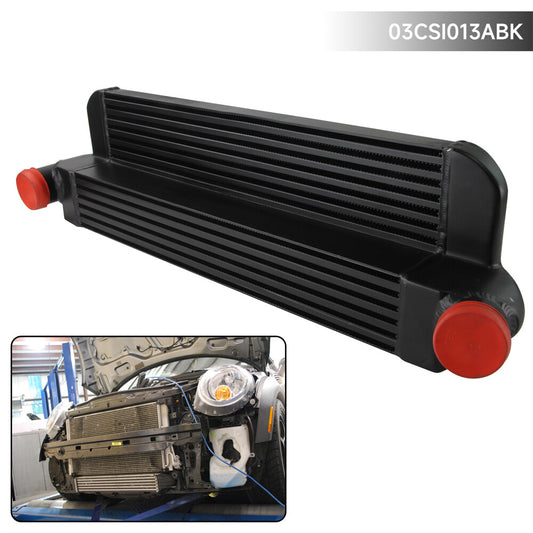 Front Mount Intercooler for BMW for Mini Cooper S R56 R57 1.6L Turbo 2007-2012 Black