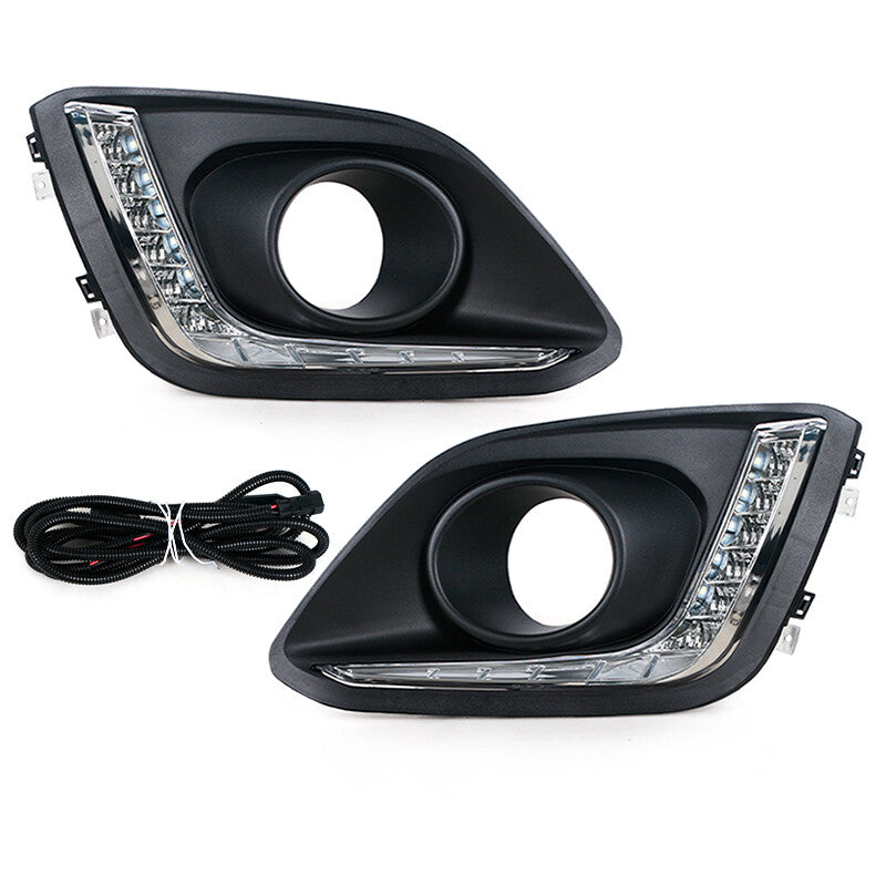 1 Set for Suzuki for Swift 2014-2016 LED Bumper Daytime Driving Running Lamp