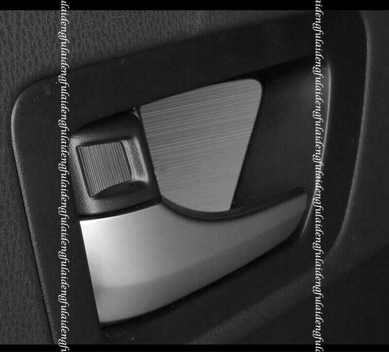 for Toyota Highlander 2014-2019 Black Titanium Interior Door Bowl Cover Trim 4X