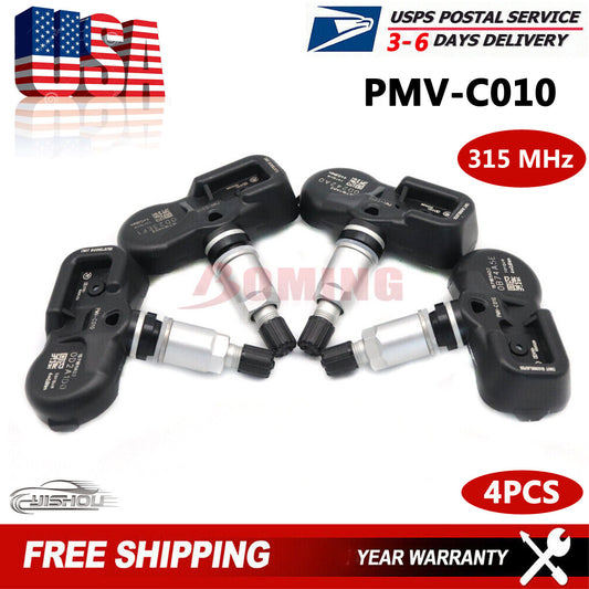 4P PMV-C010 Tire Pressure Sensor TPMS for Toyota for Camry for Corolla for Lexus 42607-06020