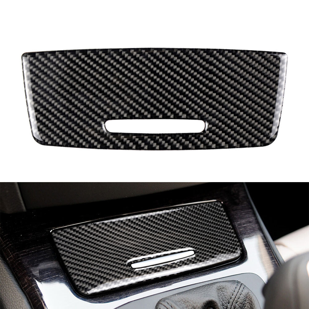 Carbon Fiber Interior Ashtray Panel Trim Cover for BMW 3 Series E90 E92 E93