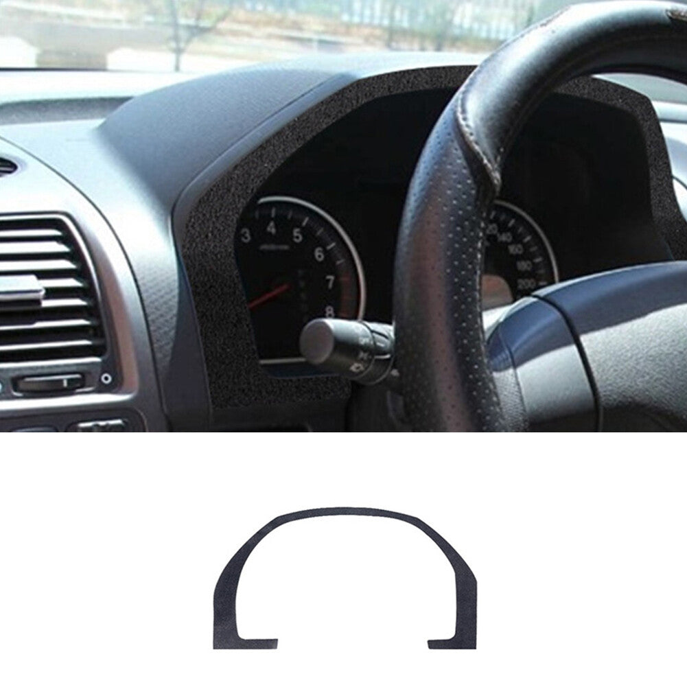 Suede Leather Interior Dshboard Frame Trim Cover for Honda CR-V CRV 2007-2011