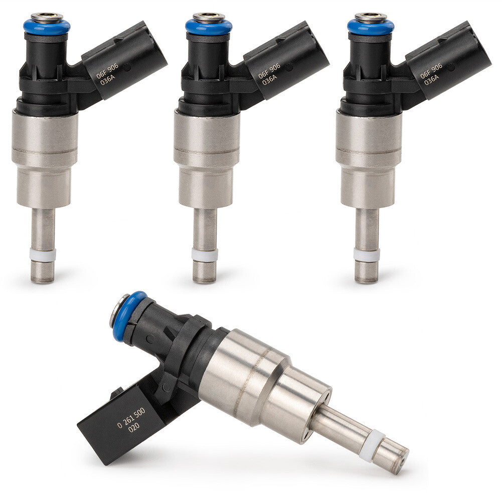 4 Fuel Injectors For 2005-2009 for Audi A4 Quattro 2.0L I4 Turbo 06F906036A