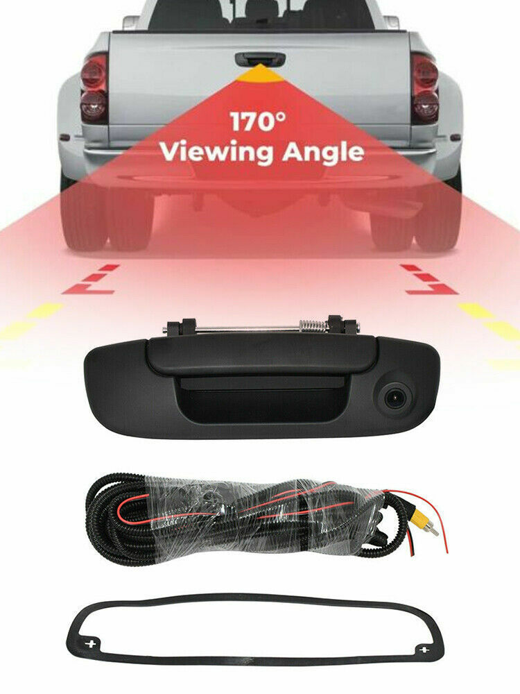 Tailgate Handle Reverse View Backup Camera for Dodge for Ram 1500 2500 3500 02-08 AT