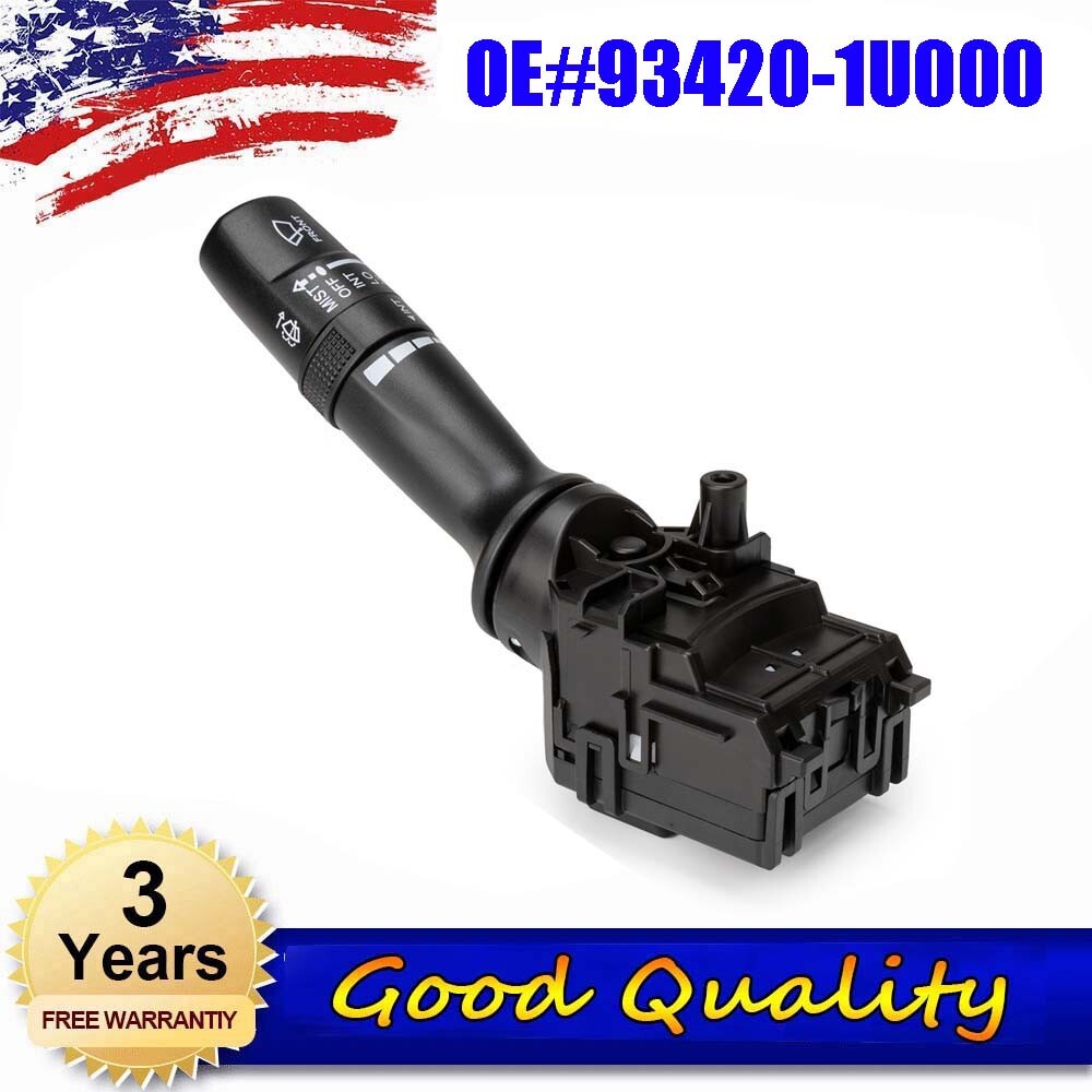 Windshield wiper switch 93420-1U000 is suitable for Hyundai for Elantra GT and for Kia Forte Koup.