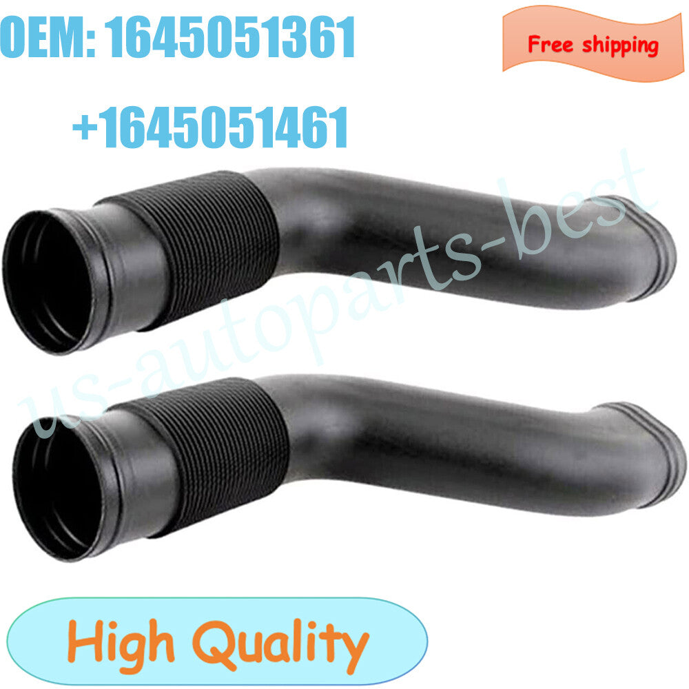 1 Pair Left and Right Air Intake Hose for Benz X164 GL 450 GL 550 W164 ML 500