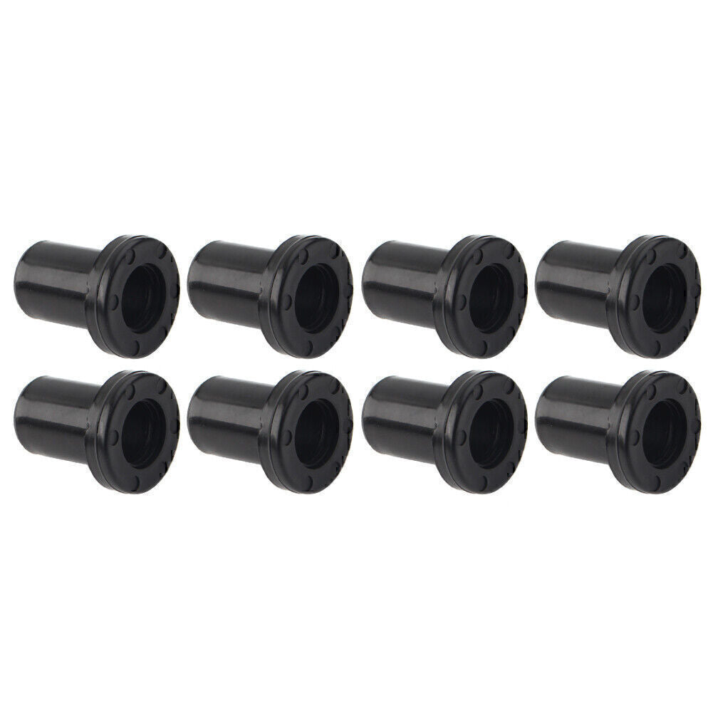 For Arctic Cat Suspension Bushing Kit 0403-283 8pcs Black Replacement Durability