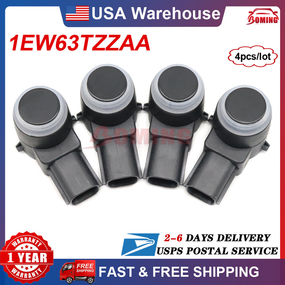 4-pack of 1EW63TZZAA parking sensors for Chrysler for Dodge for Ram 3500 2500 1500 1EW63AXRAA