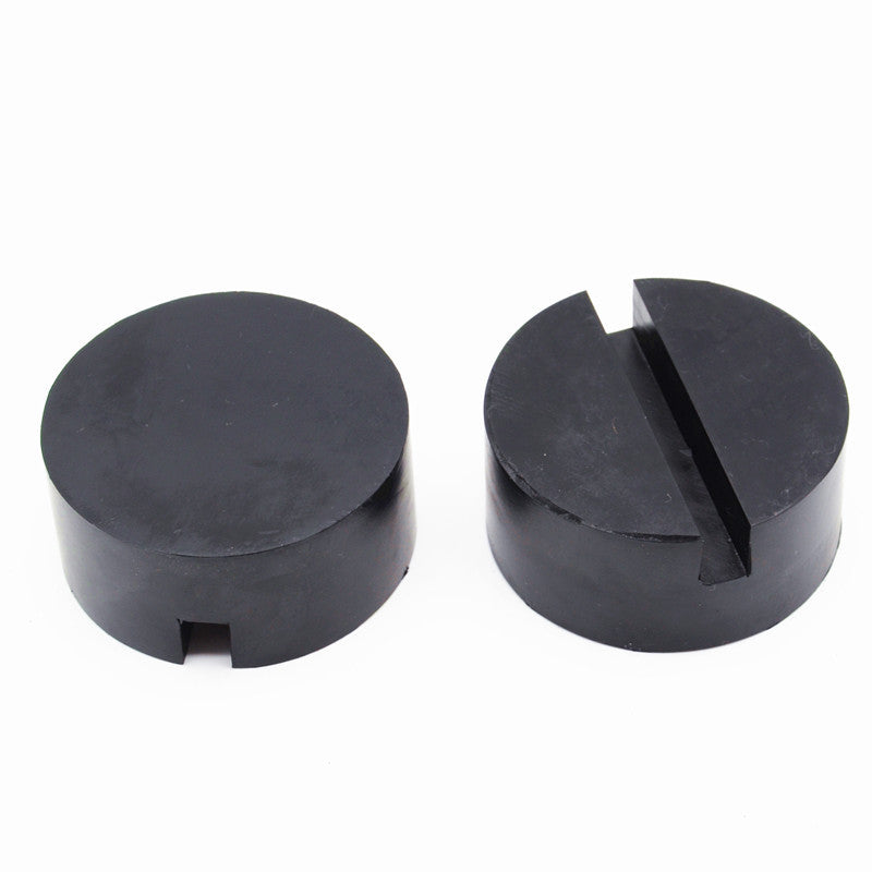 2pc Car Floor Jack Disk 7535mm Rubber Pad Adapter for Pinch Weld Side JACKPAD
