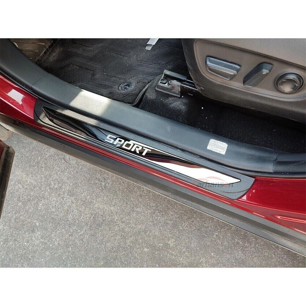 for Nissan Qashqai Car Accessorie Door Sill Protector Guard Cover Plate Trim2023