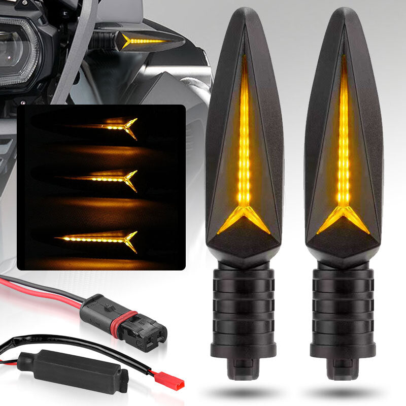 LED Turn Signals Lights for BMW R1200GS R1200R F650GS F800GS F800GT S1000XR