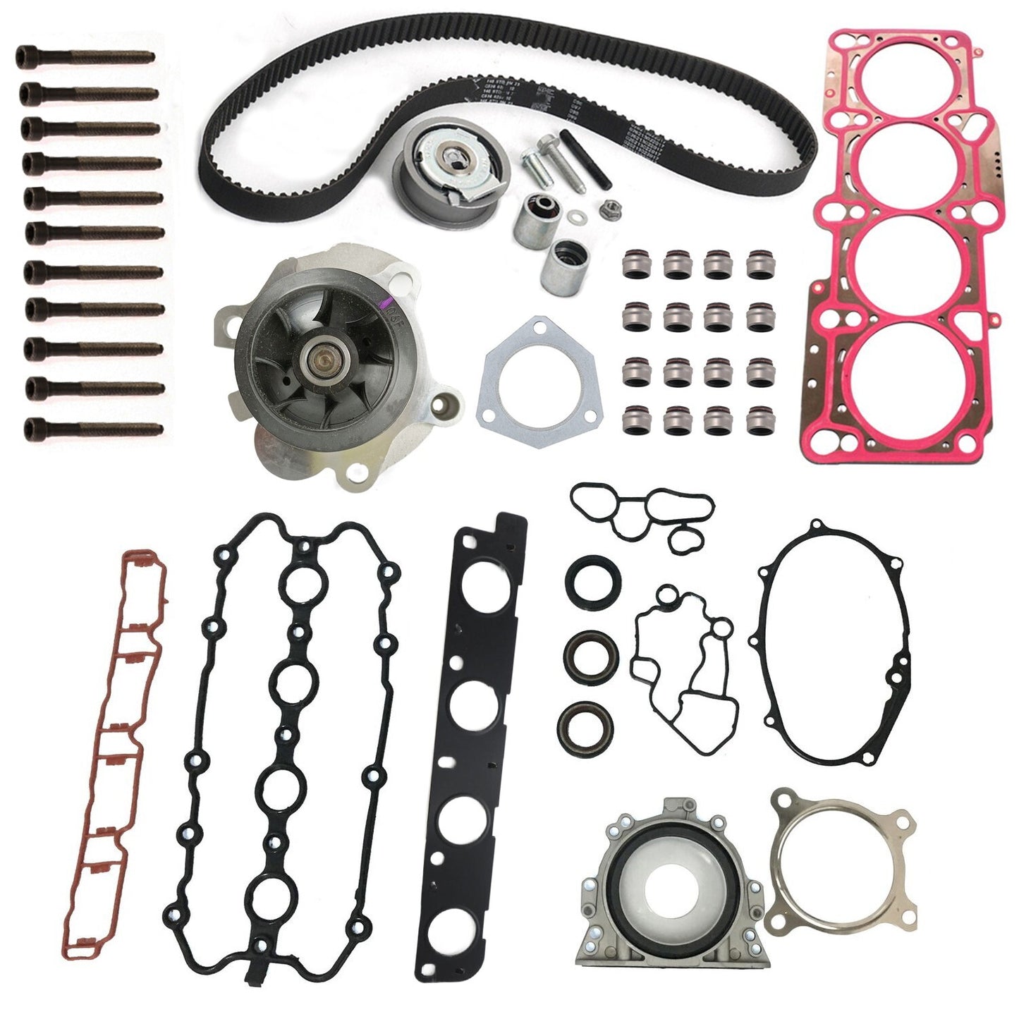 2.0T Engine Reconstruction Kit Timing Kit Gasket Set for AUDI for VW AXX BWA BPY