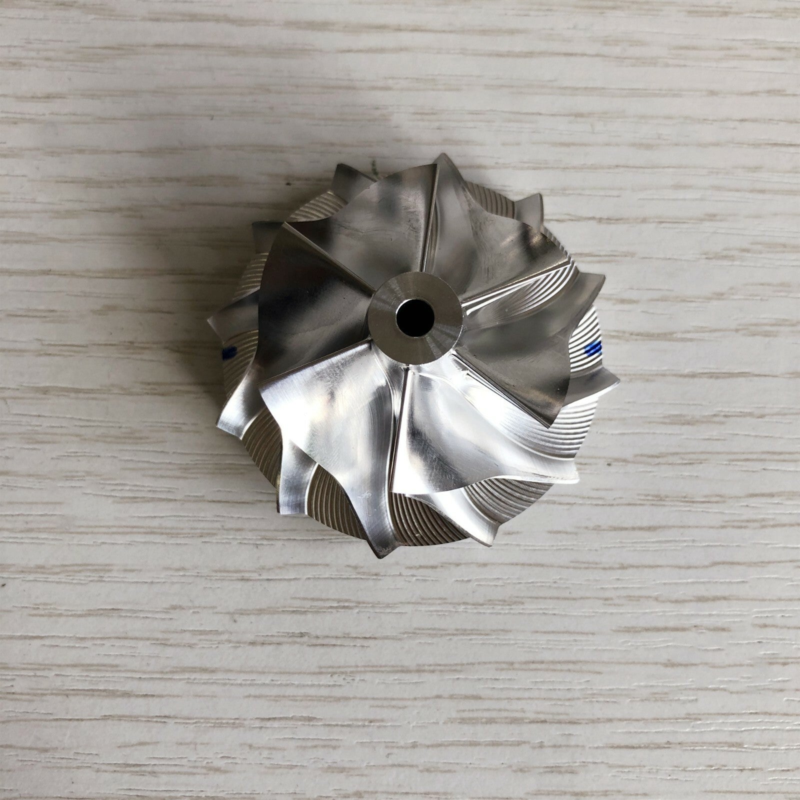 GT1449V 37.00/49.00 mm 6+6 blade performance turbine blank compressor wheel