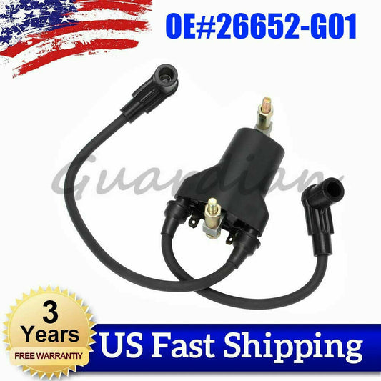 1x New 26652-G01 Dual Ignition Coil For EZGO 4 Cycle Gas Medalist Marathon TXT