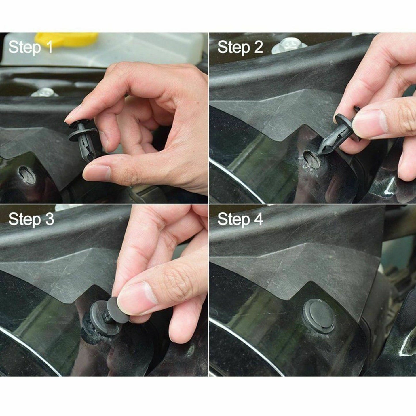 40x Bumper Cover Fender Shield Moulding Clip Liner Retainer Trim for Ford for Chevy