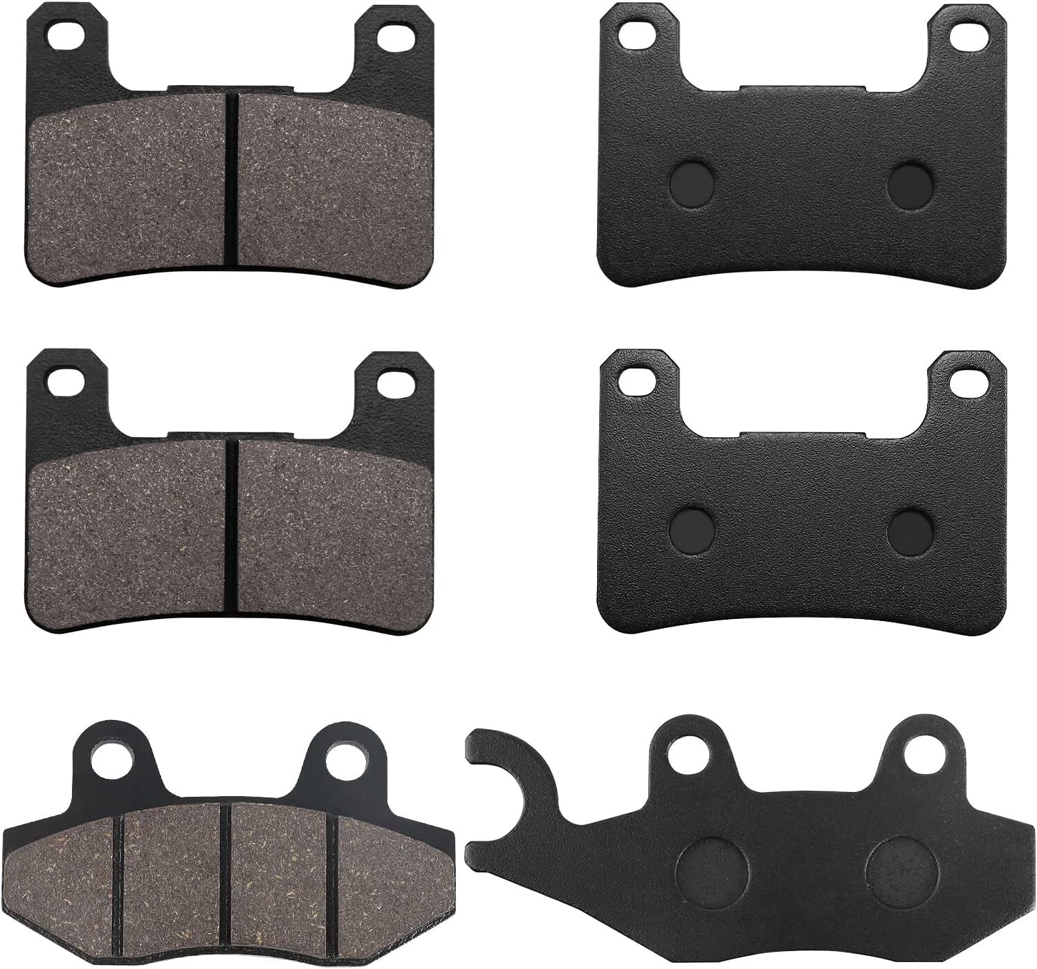 Front and Rear Brake Pads Replacement for Kawasaki ZX1002 H2 SX SE 2018