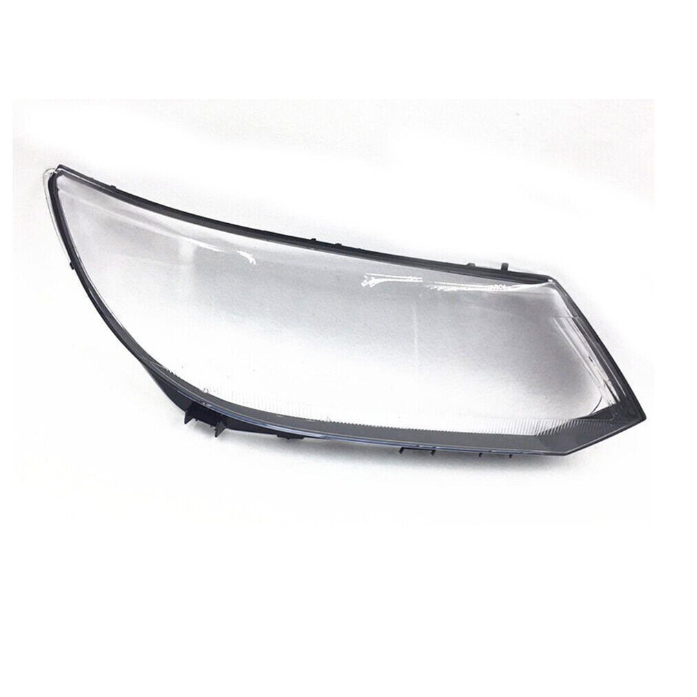 Right Side Fit for VW for Tiguan 13-17 Headlamp Lampshade Headlight Lens Transparent
