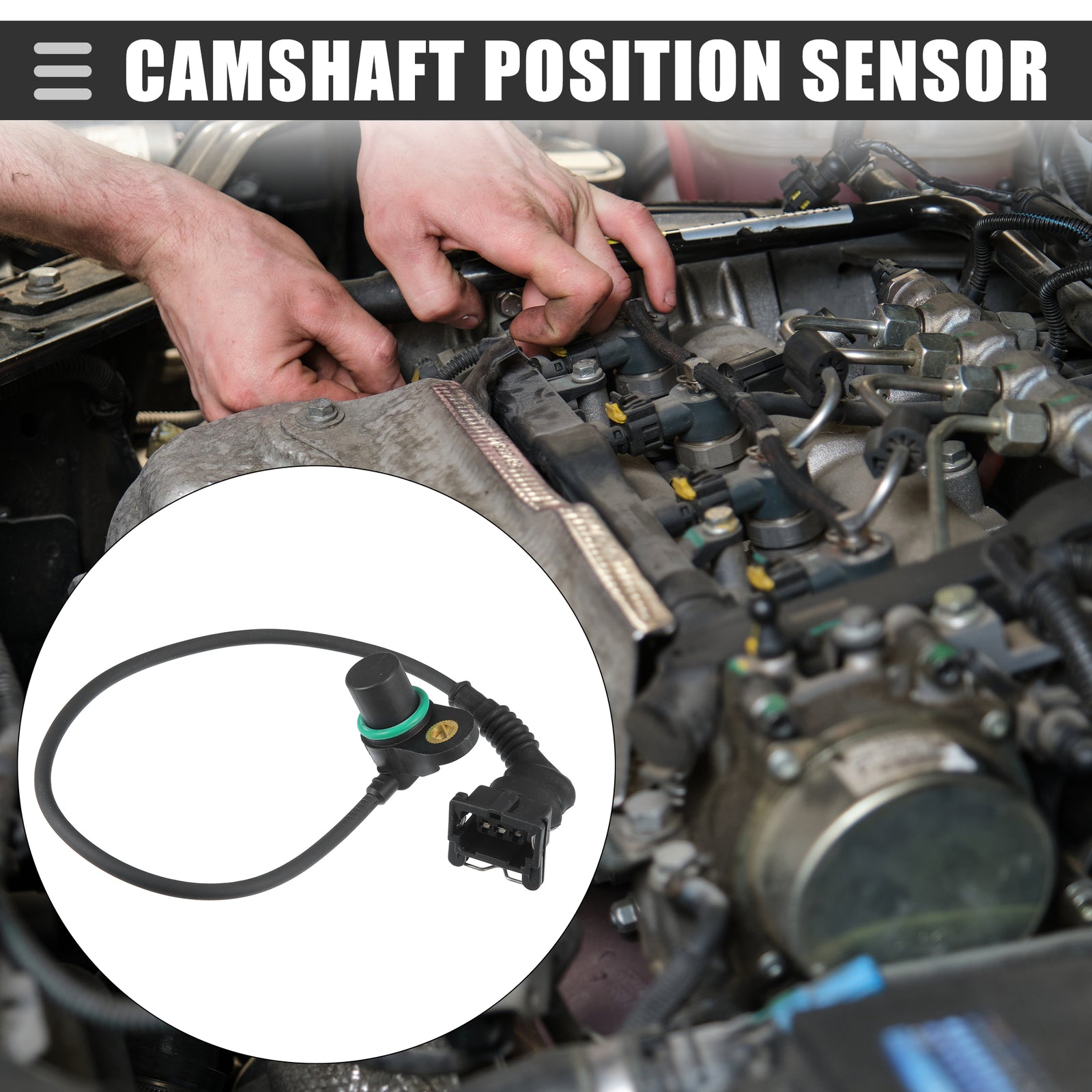 Automotive camshaft position sensor suitable for BMW 540i 1997-1998 V8 4.4L sedan 12141742185