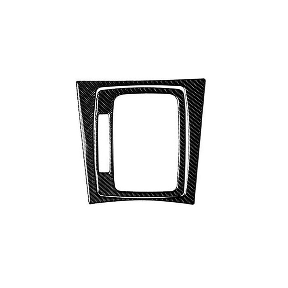 2x carbon fiber gearshift trim for Mercedes-Benz C-Class W204