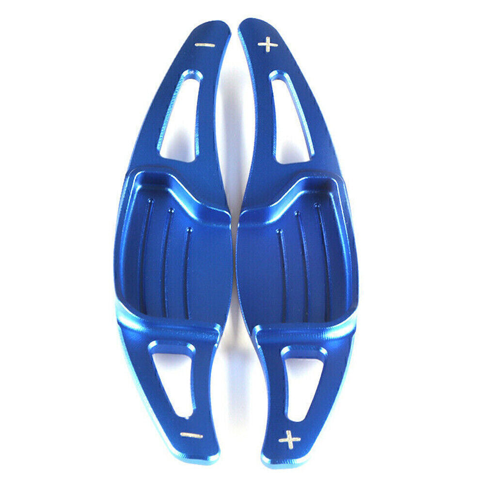 Blue Car Steering Wheel Shift paddle Shifter Extension Fit for Ford Mondeo 2013-2019