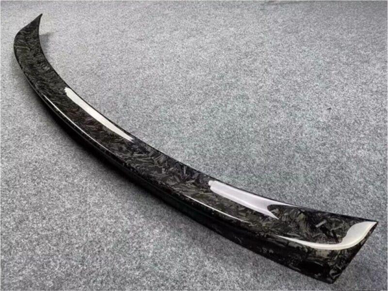 Forged carbon fiber rear tailgate boiler wing suitable for Porsche for Panamera 971 2017-2022