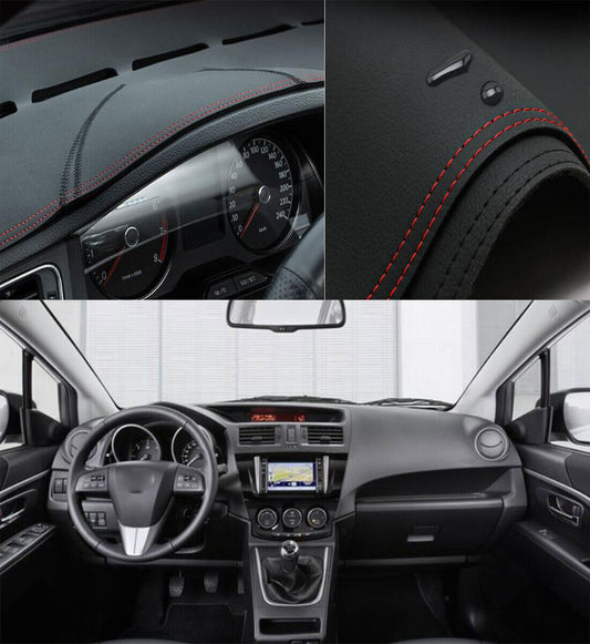 PU leather Dashboard Dash Mat Non-slip DashMat Sun Shade Pad for Mazda 5 13-2023