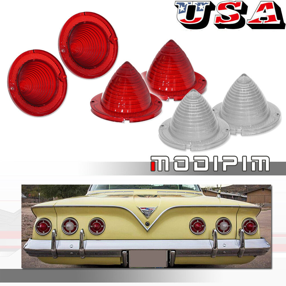 OE style taillights and spare lights kit for Chevrolet Bel Air Nomad El Camino Impala