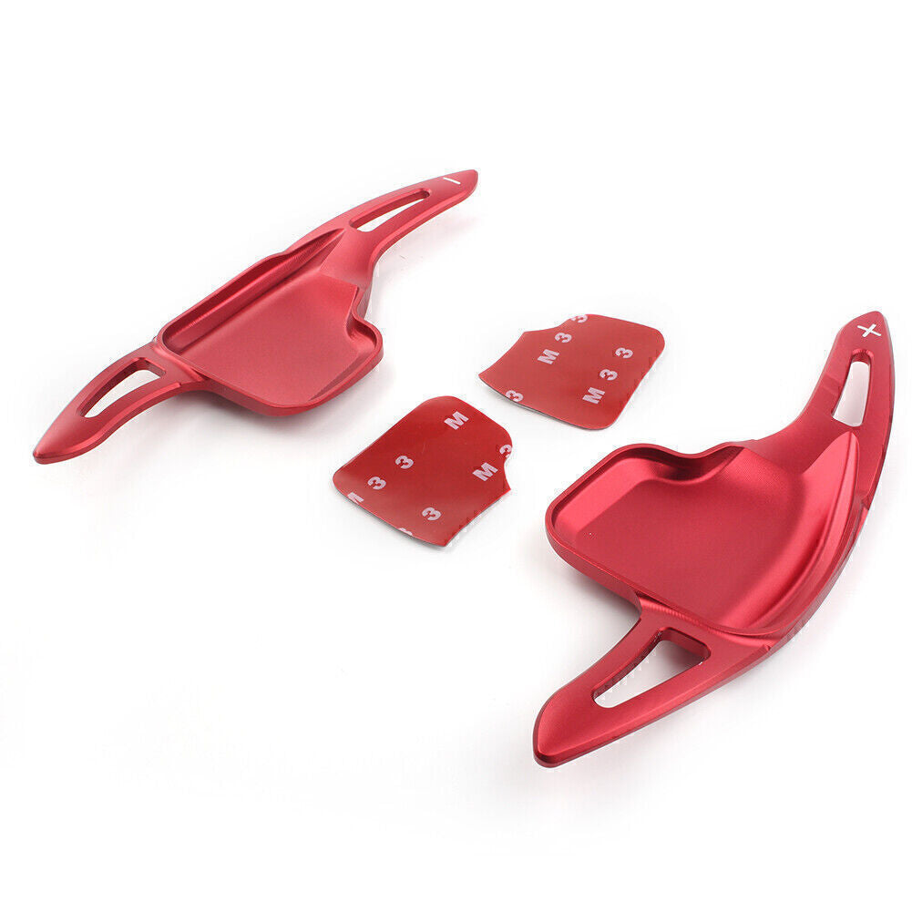Red Steering Wheel Extension Gear Shifter Paddle Fit for BMW 2 3 4 5 6 7 Series X4