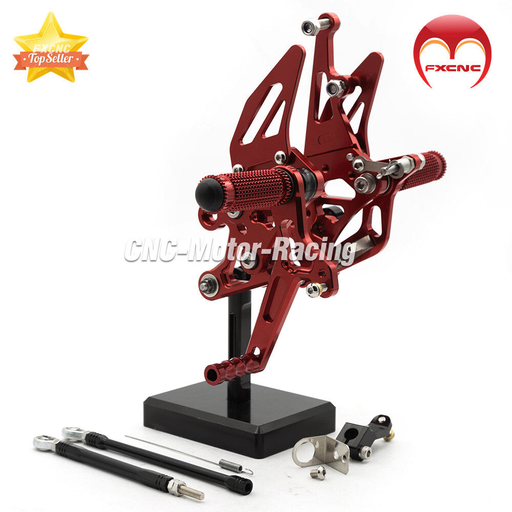 CNC gear footrest for Yamaha FZ1 2006 - 2014 2015 2016, footplate pedal shifting.