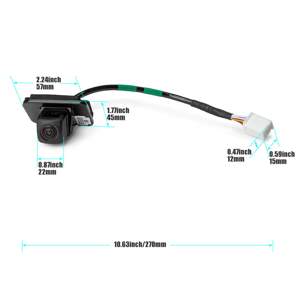 Rear View Backup Parking Camera for Honda Accord 2.4 3.5 2014-2017 39530-T2A-A21