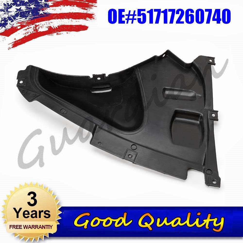 Right Front Fender Liner Splash Shield 51717260740 for BMW ACTIVEHYBRID 3 335I