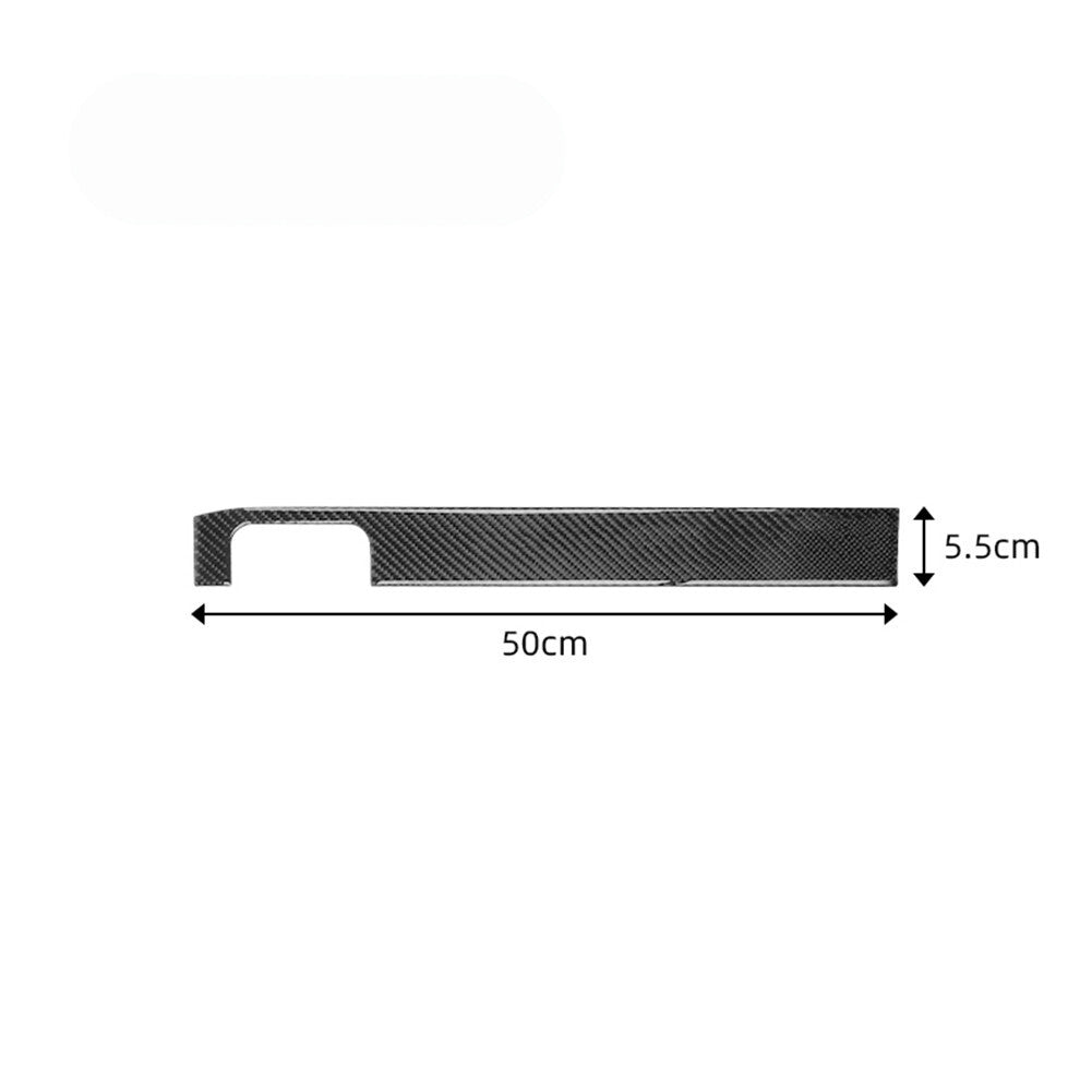 Carbon Fiber for Co -pilot Strip Cover Trim for Mercedes Benz M-class W164 2006-2011