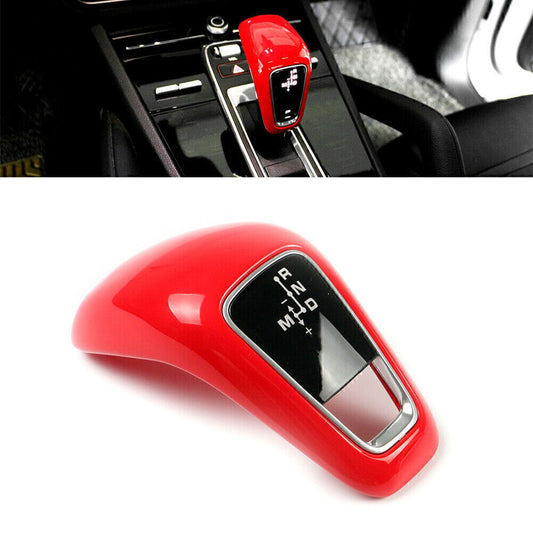 for Porsche for Cayenne 2018-2021 2019 2020 Car Interior Gear Shift Knob Cover Trim