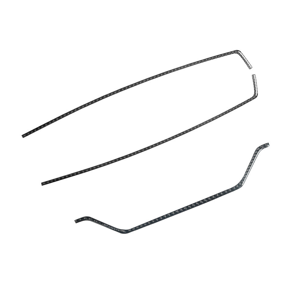 Carbon Fiber Console Panel Upper Decorative Cover Trim for Ford for Mustang 2005-09