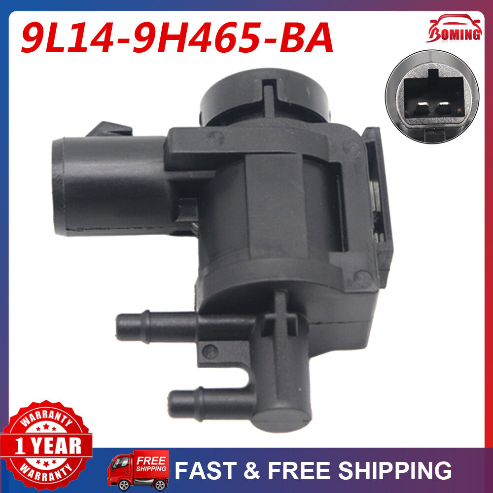 Black 9L14-9H465-BA Vacuum Solenoid Valve for Ford F-150 for Lincoln 9L149H46BA