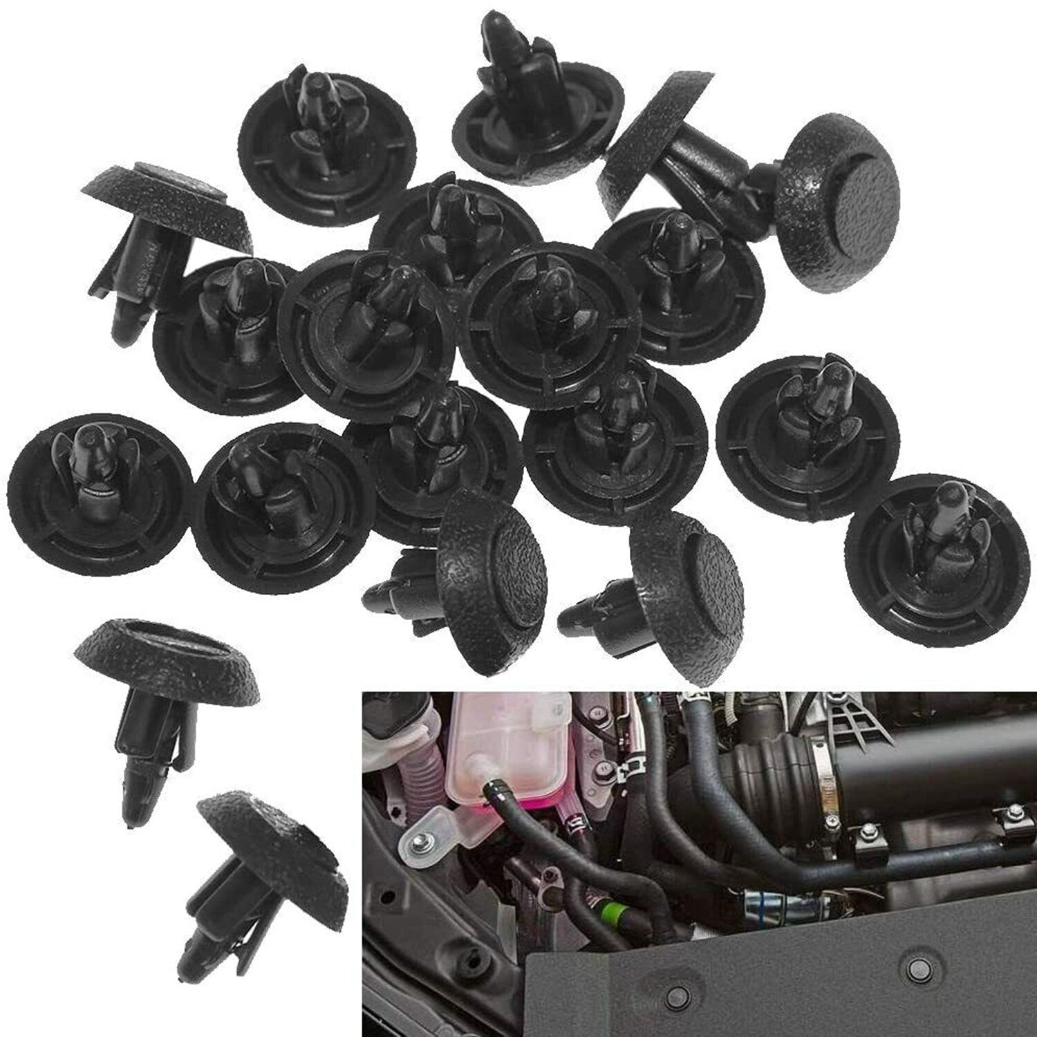 30pcs Grille Retainer Clips Mounting for Lexus for Toyota for Corolla for Camry 90467-07211