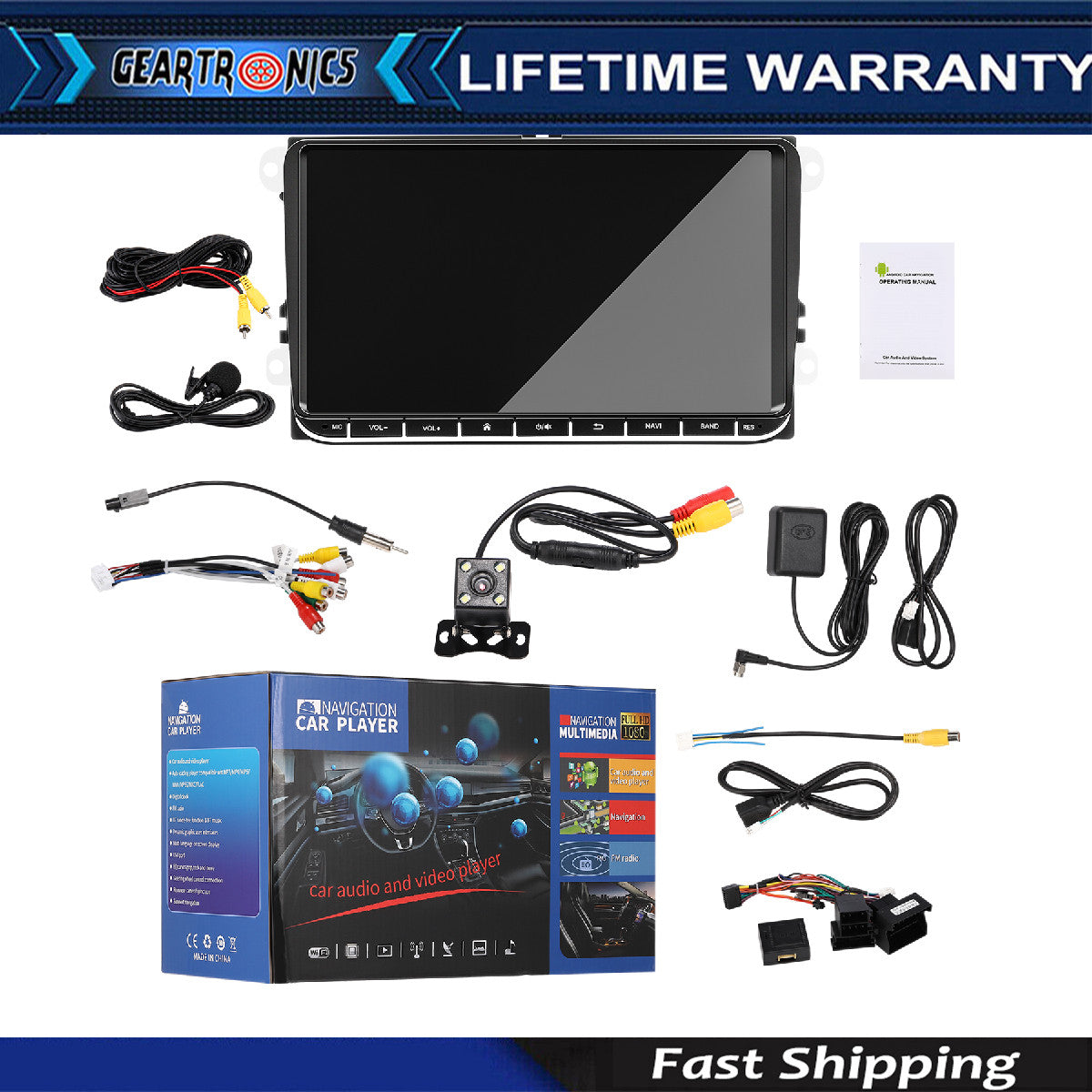 for VW for Volkswagen for Passat for Golf for Jetta 9 Android 12 Carplay Car Stereo Radio KY