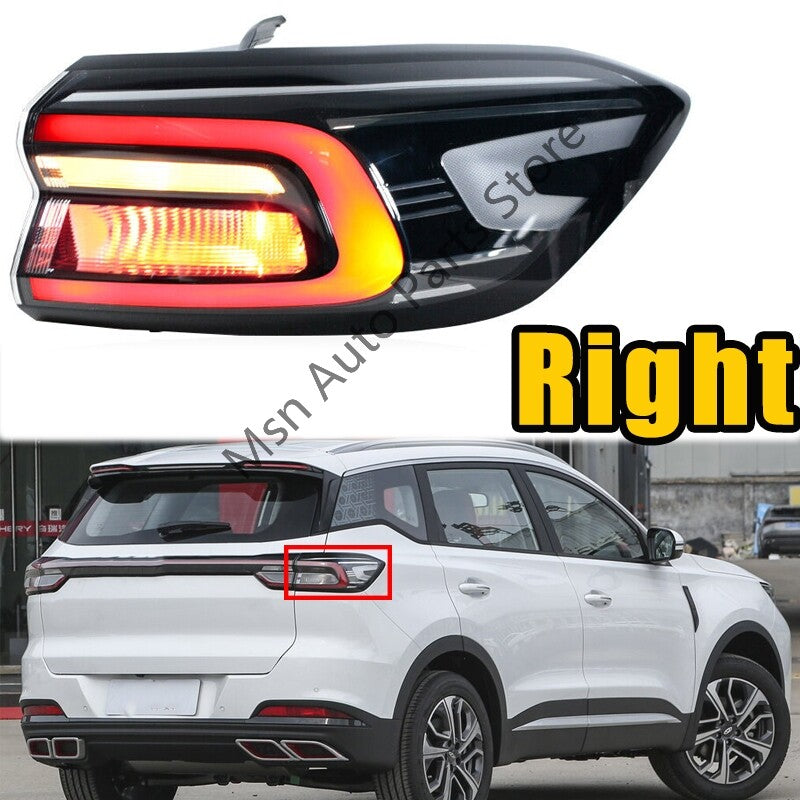 Right for Chery Tiggo 7 PLUS 2022-2023 LED Rear Tail Light Brake Stop Light