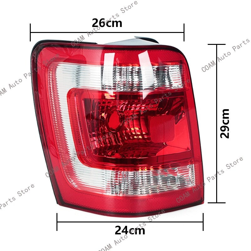Right Tail Light for Ford Escape 2008-2012 Housing Cover Shell Without Bulb