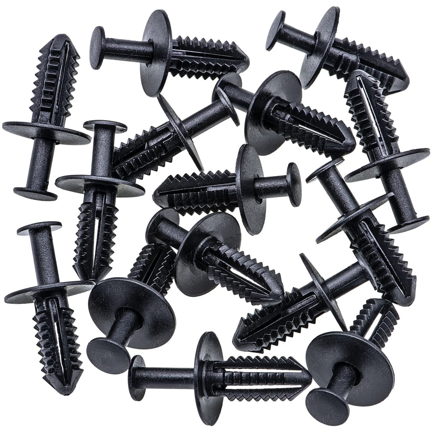 100x fender liner fasteners, rivet push-type clip holders suitable for Mercedes-Benz