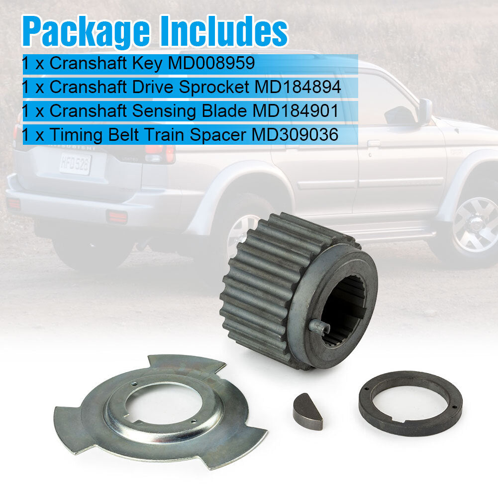 Crankshaft Gear Sprocket Sensor Blade Spacer MD185237 for Mitsubishi Montero
