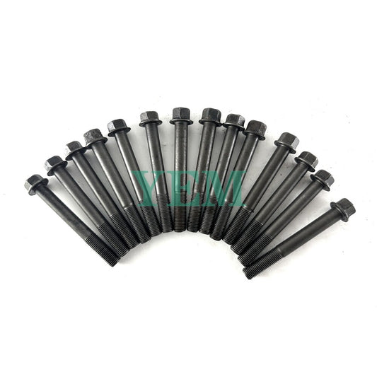1 Set Engine Head Bolt 14pcs For Yanmar 3TNV84 Engine 3TNV84 Cylinder Head Bolt