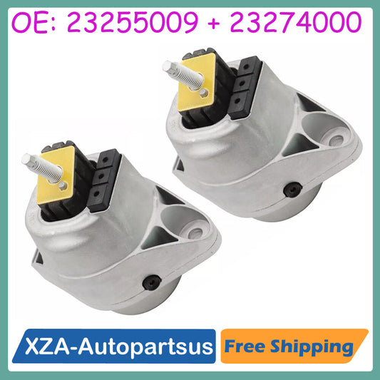 Pair Engine Mount Left Right For 2013-2019 for Cadillac ATS CTS 2.0L 23255009
