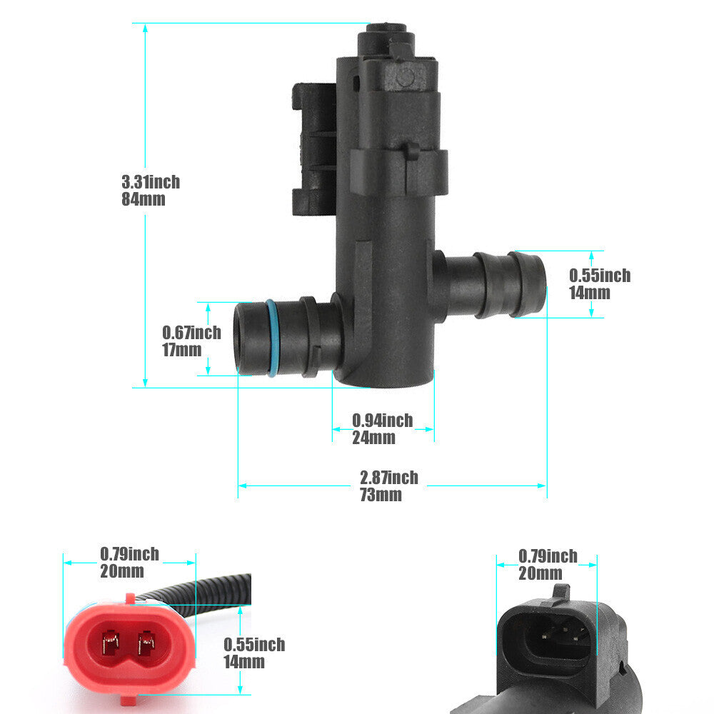 New for 911 -019 for Chevy Silverado 1500 2500 for GMC for Sierra EVAP Vent Solenoid Valve
