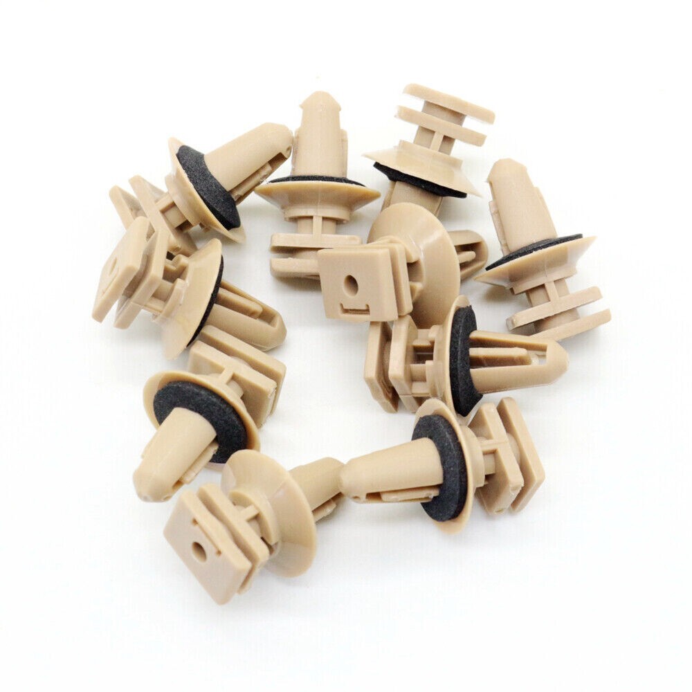 for BMW Trims on Sill Door Entrance Plastic Clips Set of 10