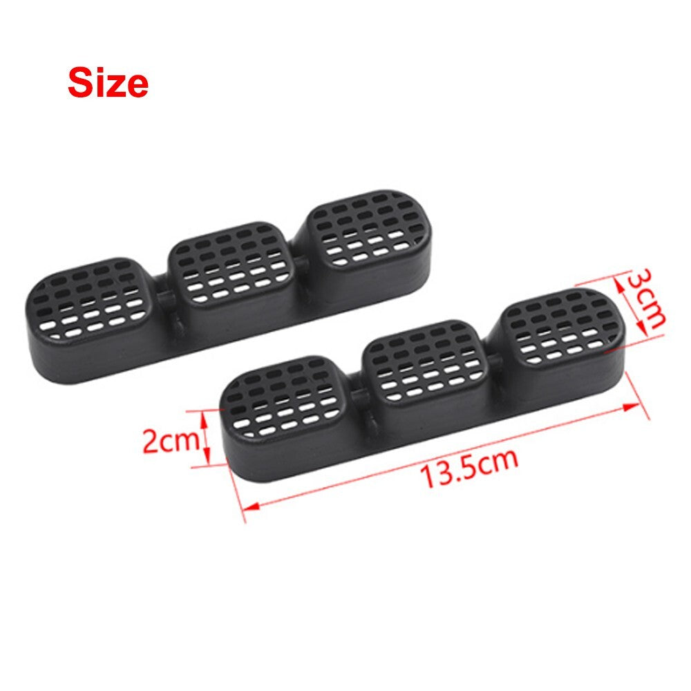 Under for Seat Air Vent Outlet Protective Cover Trim for Ford Bronco 2021 2022 2023