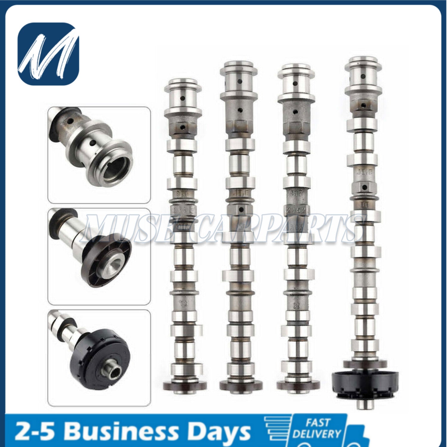 2024 4Pcs Engine Camshafts Fit for Jeep for Dodge for Chrysler for Ram 3.6L Set 2011-2018