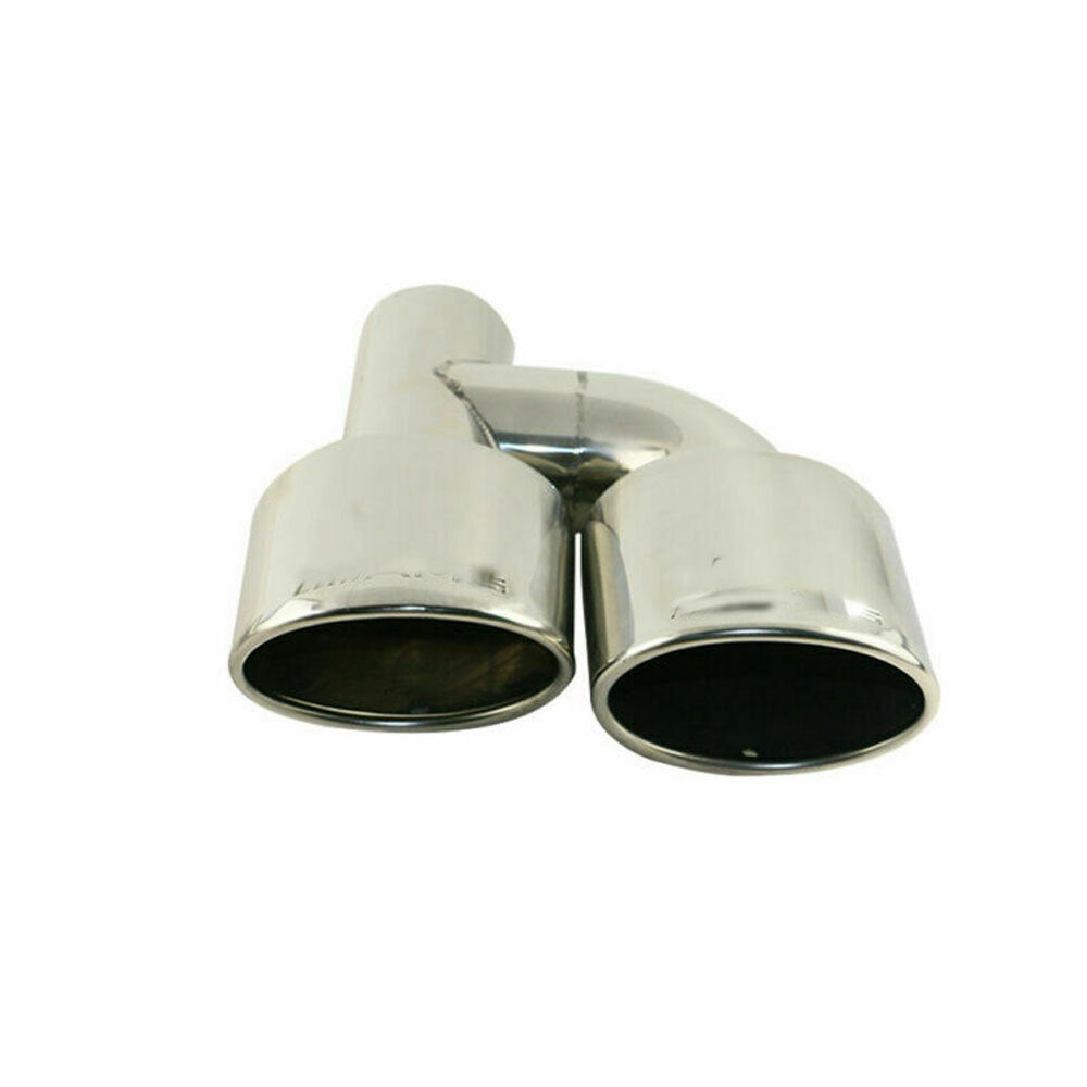 Left 2.5'' Engraved AMG Dual Exhaust TipS Universal for Mercedes-Benz C-CLASS